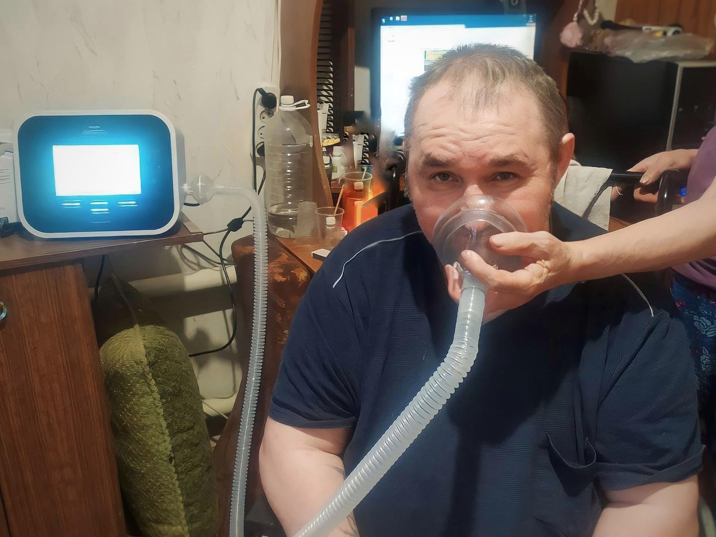 Igor and other wards of the Foundation with ALS need special equipment to breathe!
