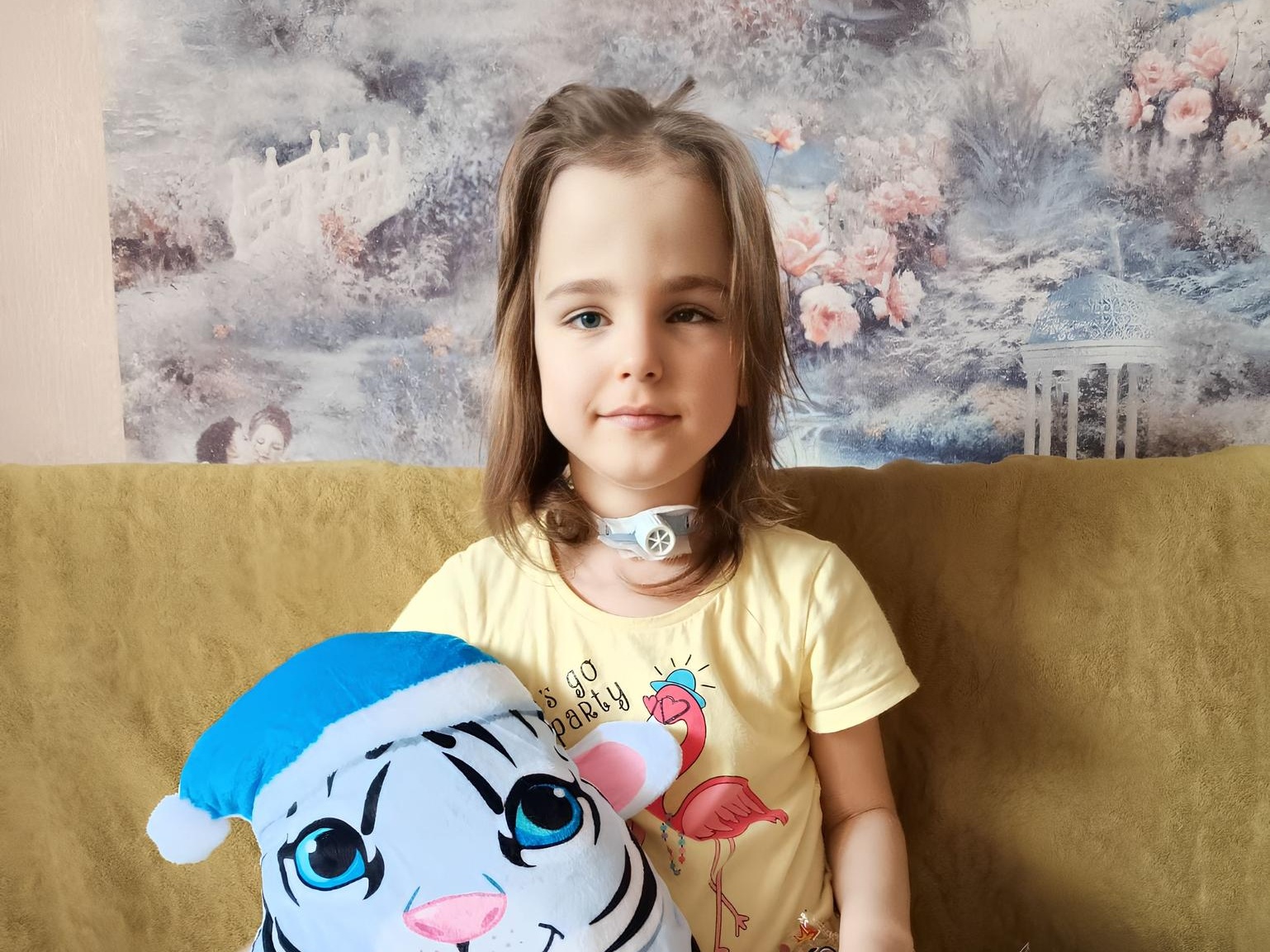 Кате необходимо специализированное питание, чтобы подготовиться к операции на кишечнике