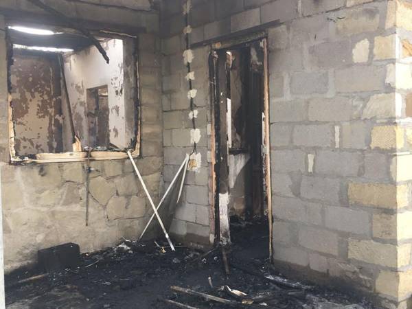 The Gulimat family needs financial help to restore the house that was completely burned down in a fire