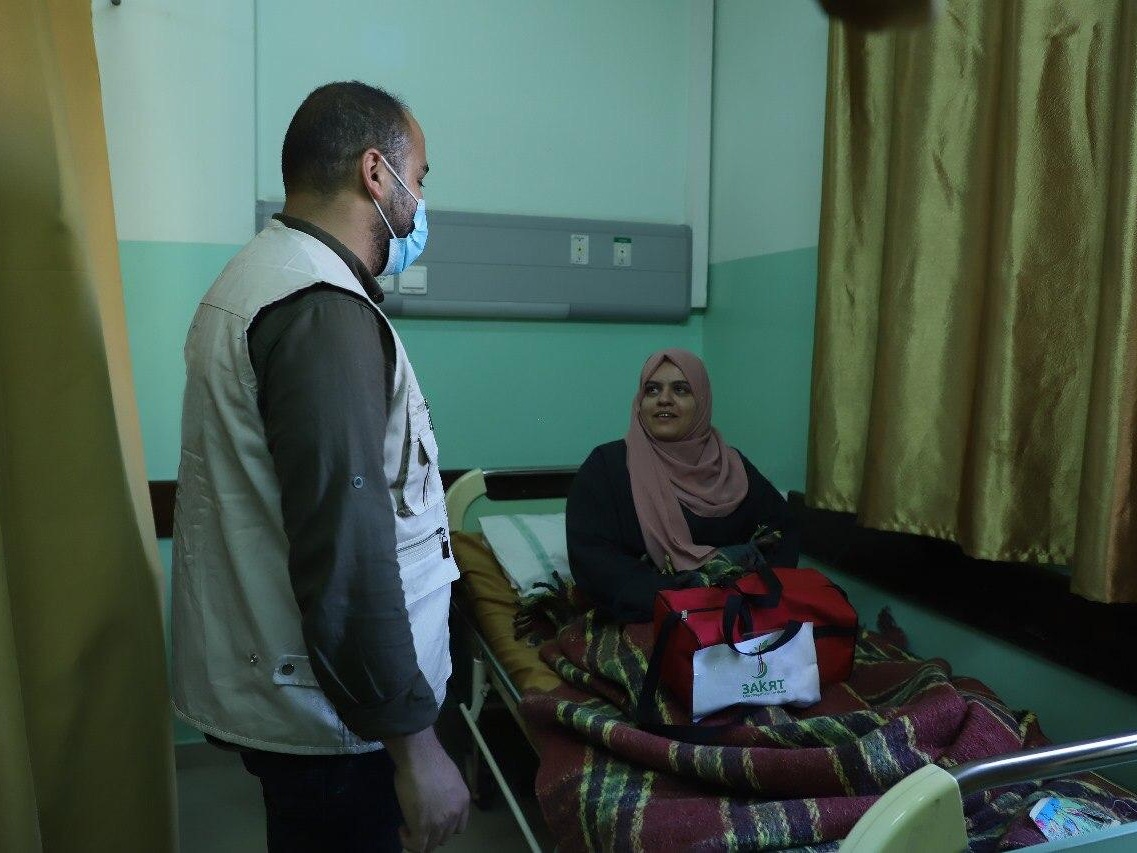 Help to the sufferers from palestinian territories: food, medicine, gasoline to provide electricity