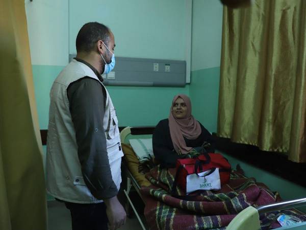 Помощь пострадавшим с палестинских территорий: продукты, медикаменты, бензин для обеспечения электричества