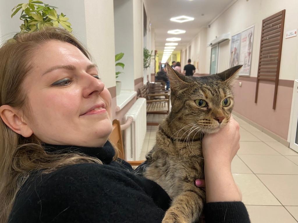 Кошке Йосе нужна операция, что бы она смогла свободно дышать