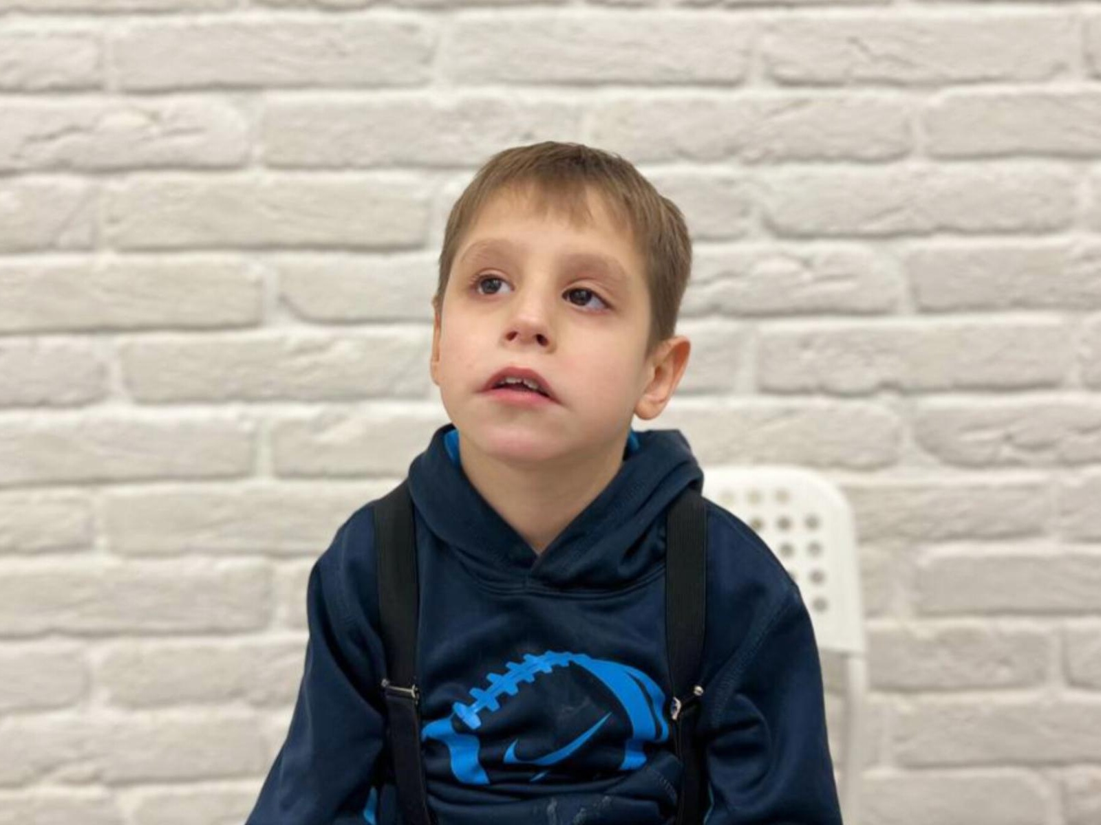 David has mental retardation! To develop self-service skills, an intensive course is needed!