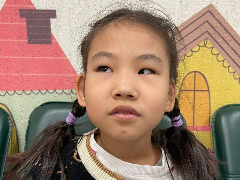Aisha urgently needs eye surgery to save her sight!
