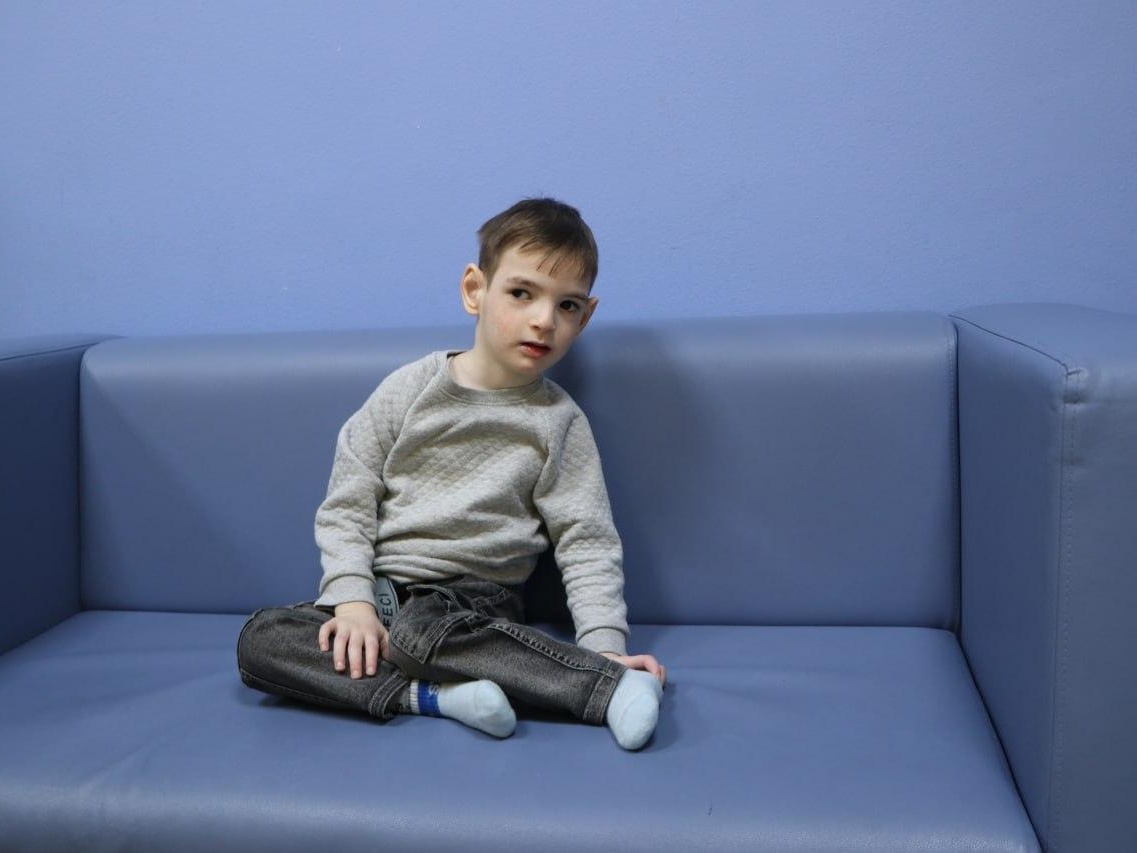 Saifullah has cerebral palsy and needs another course of rehabilitation!