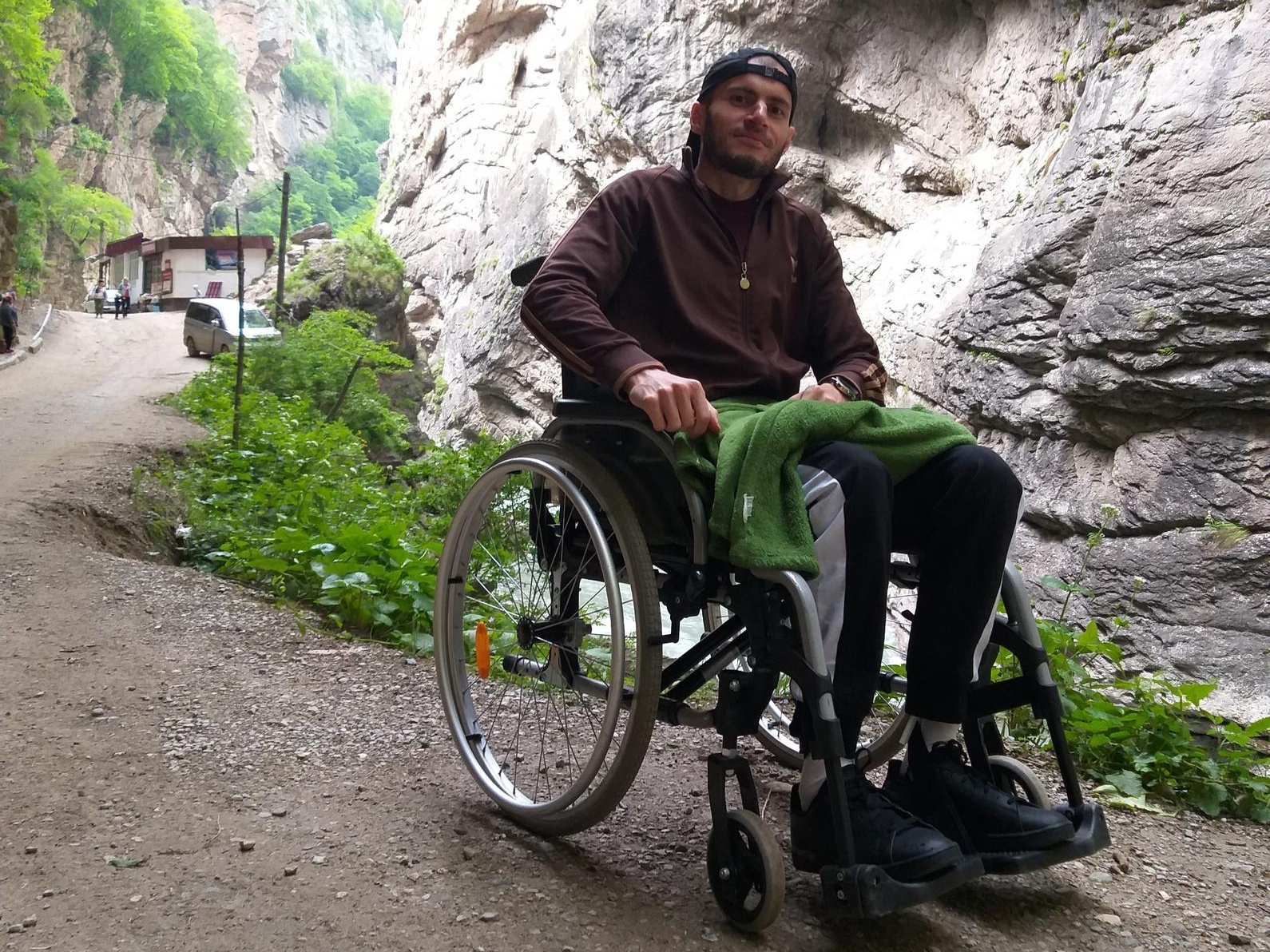 Mairbek needs an active type wheelchair!