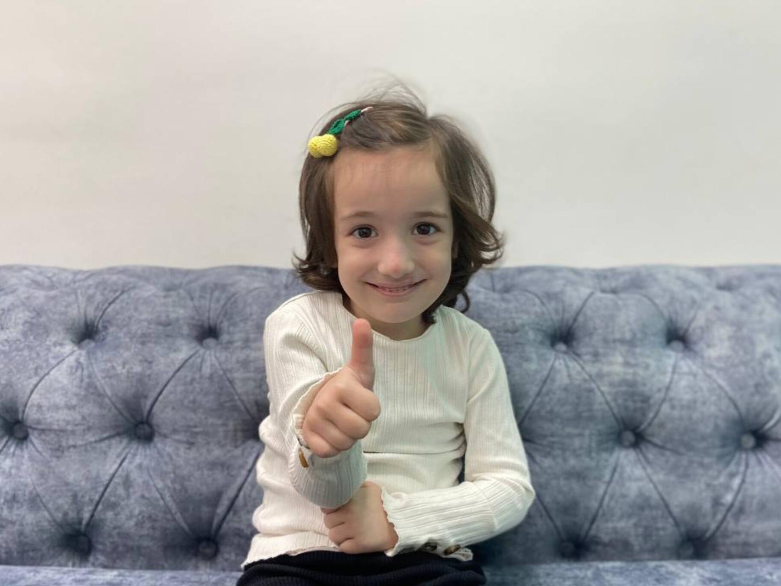 To overcome the developmental delay and improve communication skills, Salima needs an intensive rehabilitation course!