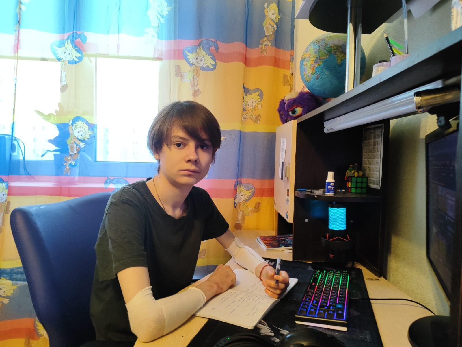 Volodya has a genetic skin disease. To protect it, he needs special ointments and creams!