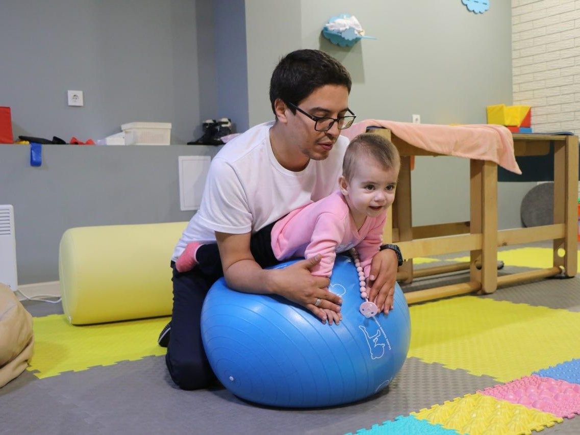 Halimat has delayed psychomotor development and needs a rehabilitation course!