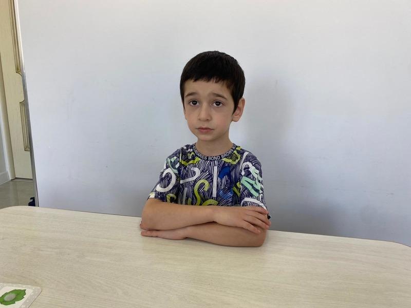 Seyfullah has a delay in psychoverbal development, he needs to undergo a course of rehabilitation!