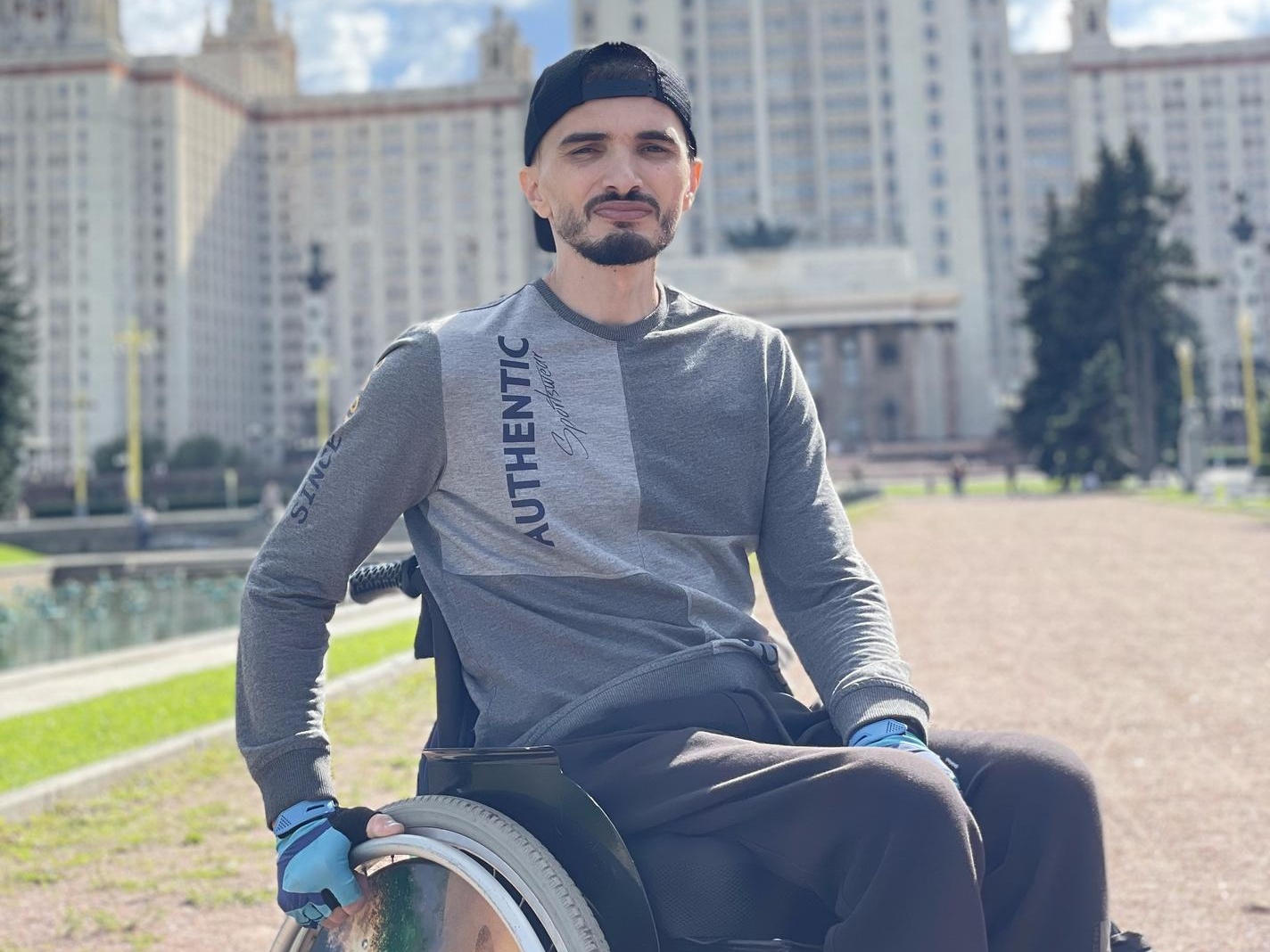 Magomed needs an active type wheelchair!