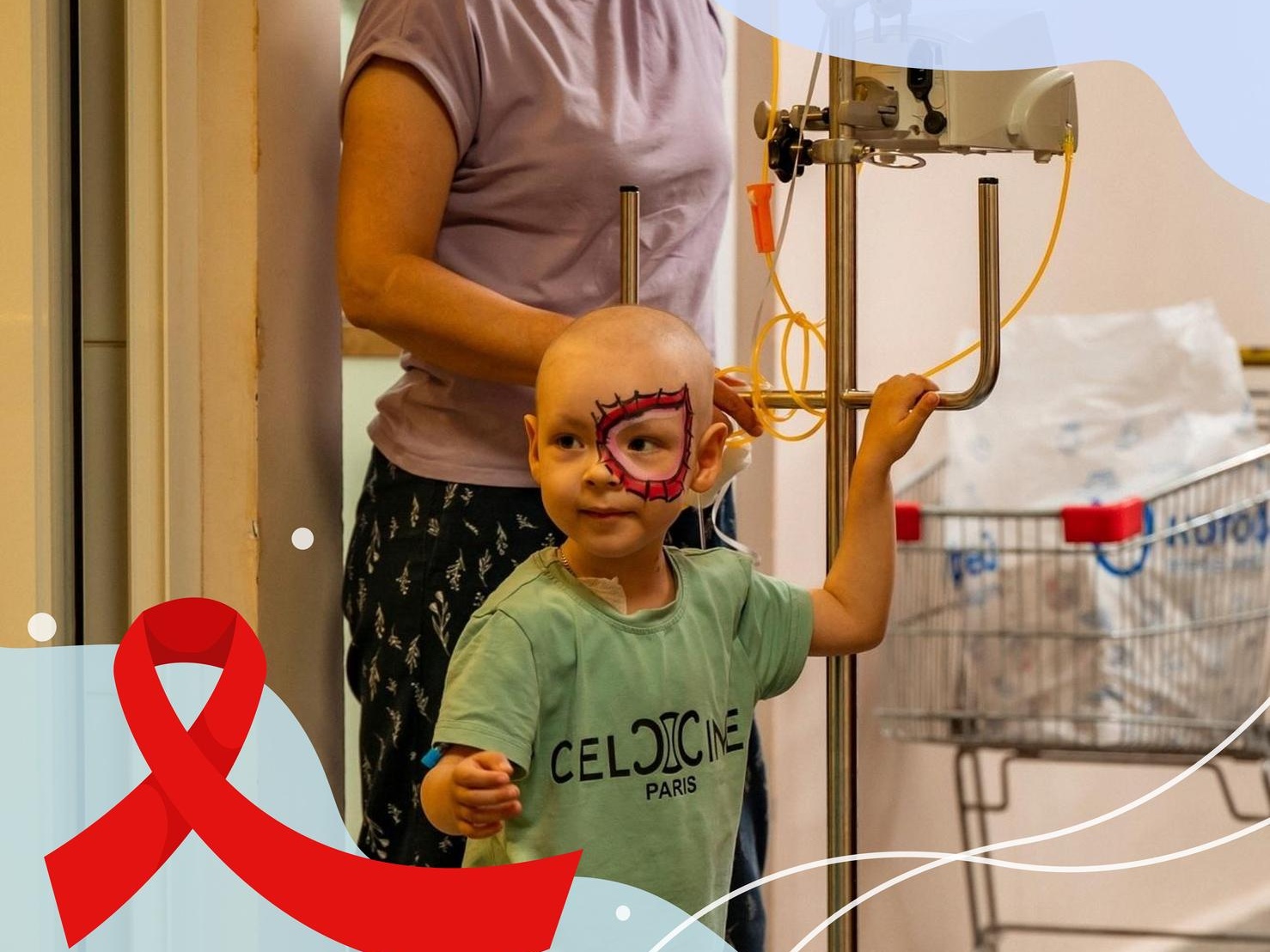 The pediatric oncology department needs needles and catheters
