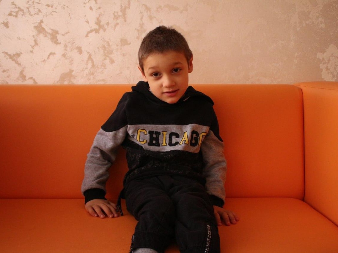 Zalimkhan has cerebral palsy. He needs rehabilitation to learn to walk!