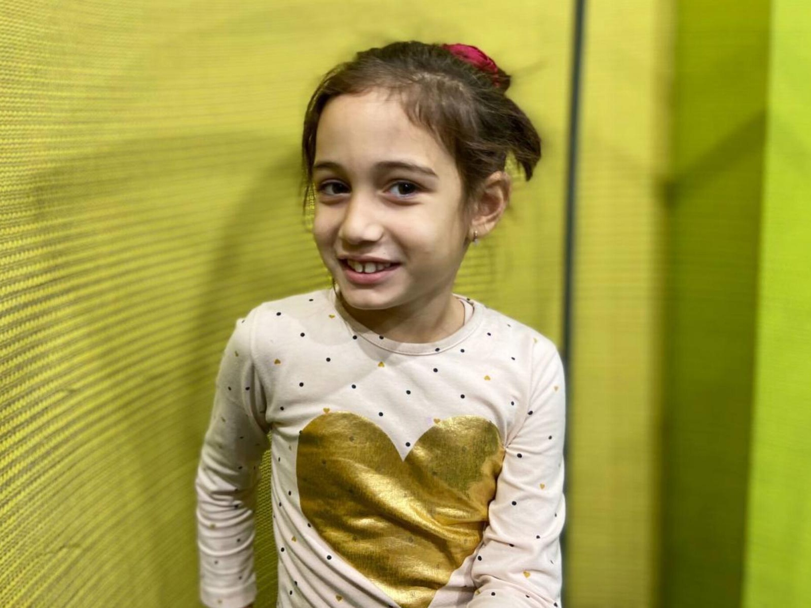 Narmina has a developmental delay, an intensive rehabilitation course is required!