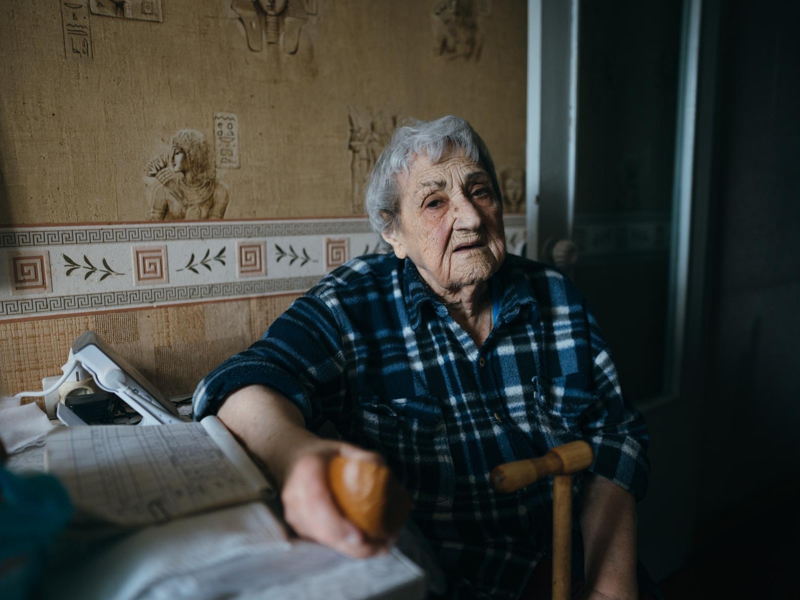 lonely elderly people need to be provided with food
