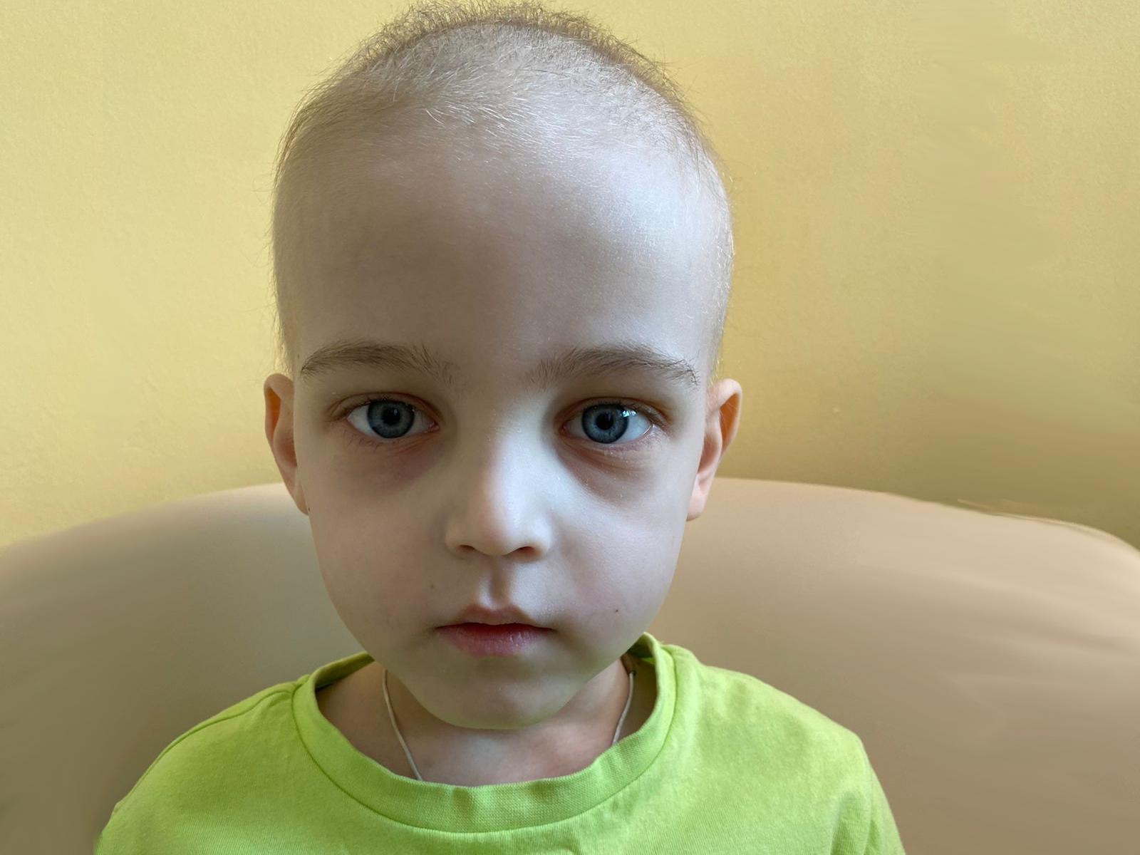 Sasha needs expensive medicine to cope with blood cancer!