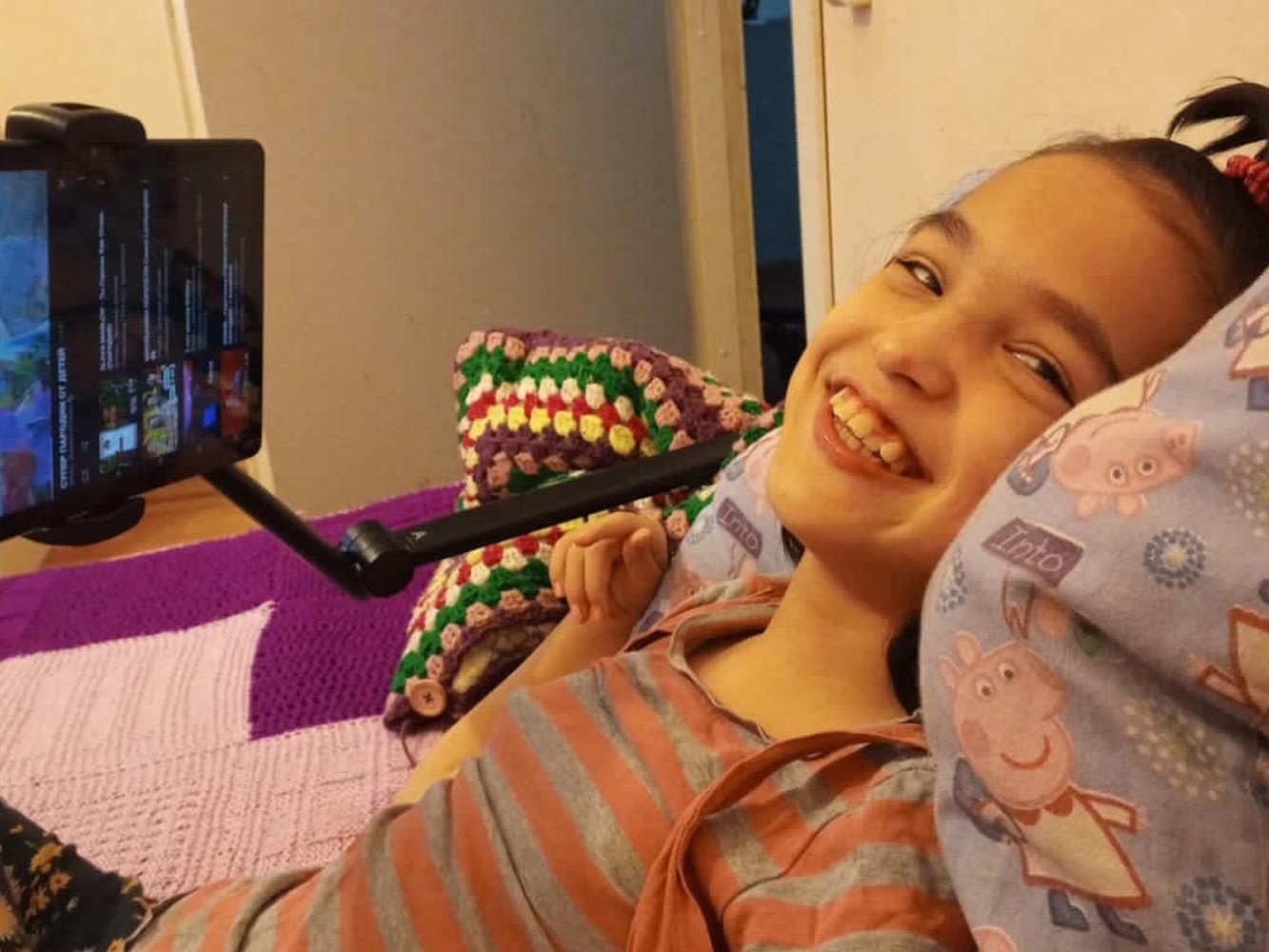 6 children with cerebral palsy need personal hygiene products