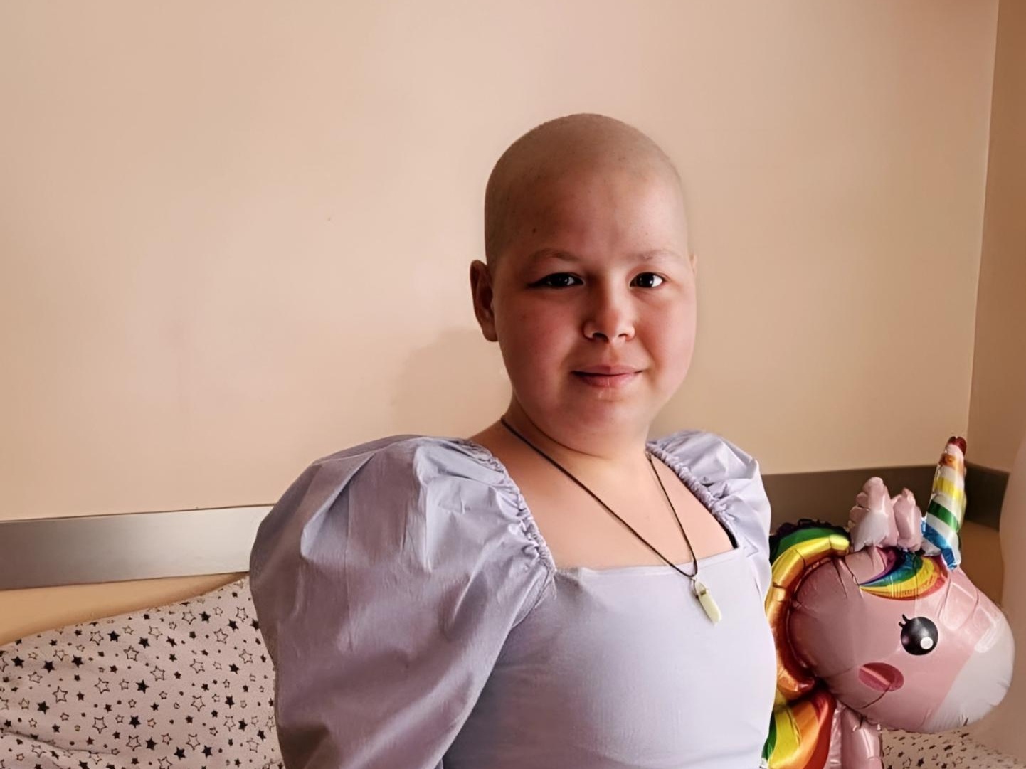 Emina needs a second course of life-saving replacement medication