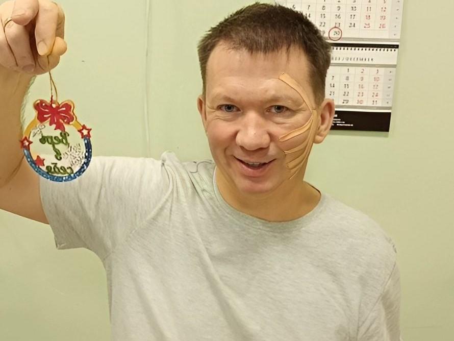Help Dmitry go through rehabilitation and get his speech back