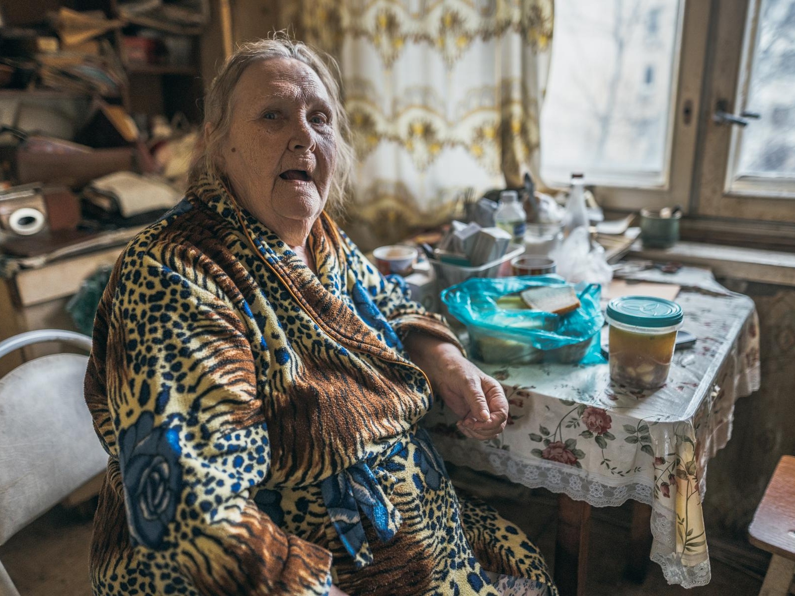Let's feed lonely old people with hot lunches.
