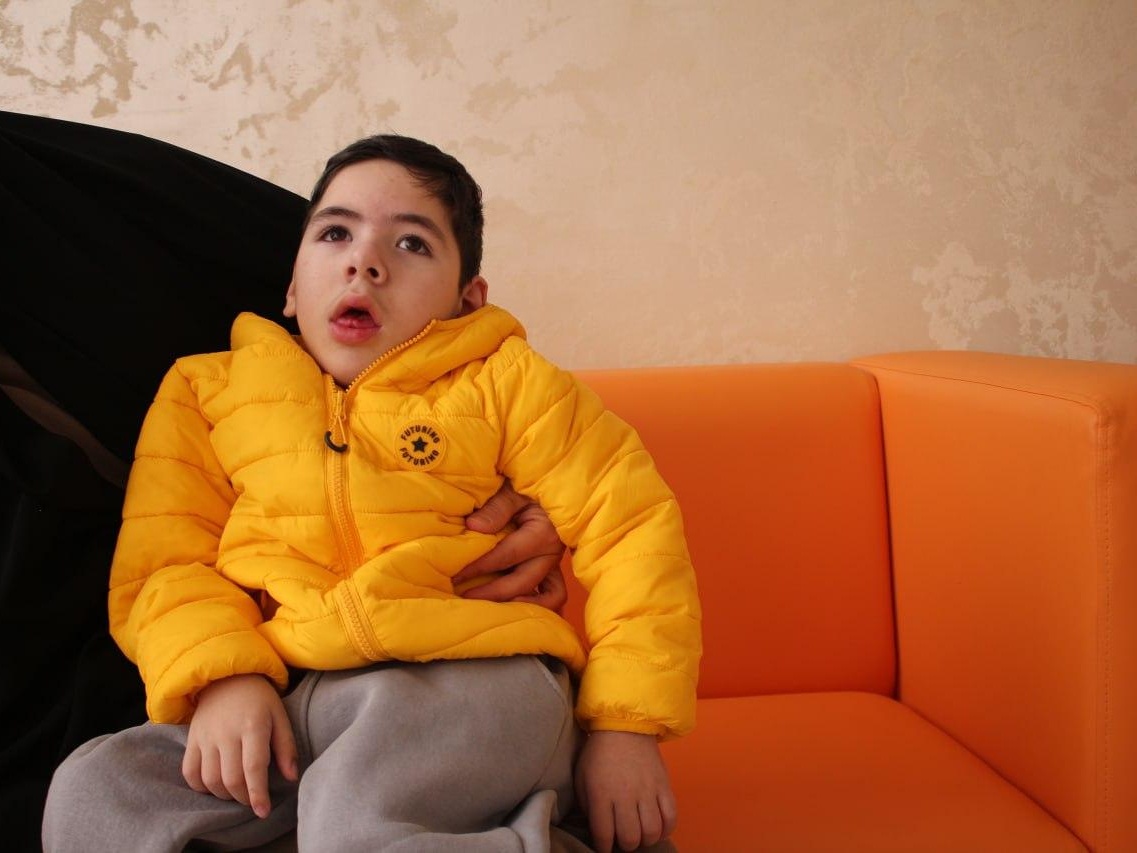Ali has cerebral palsy and needs to have another rehabilitation course!