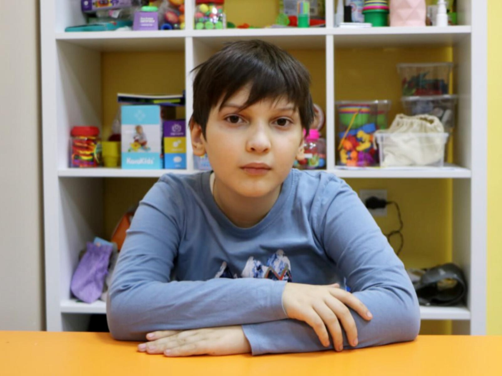 Zurab has autism! Rehabilitation courses are needed to develop speech skills!
