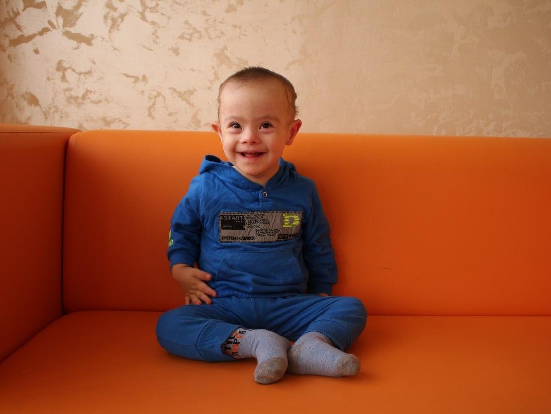 Ahmed has Down's syndrome and needs rehabilitation!