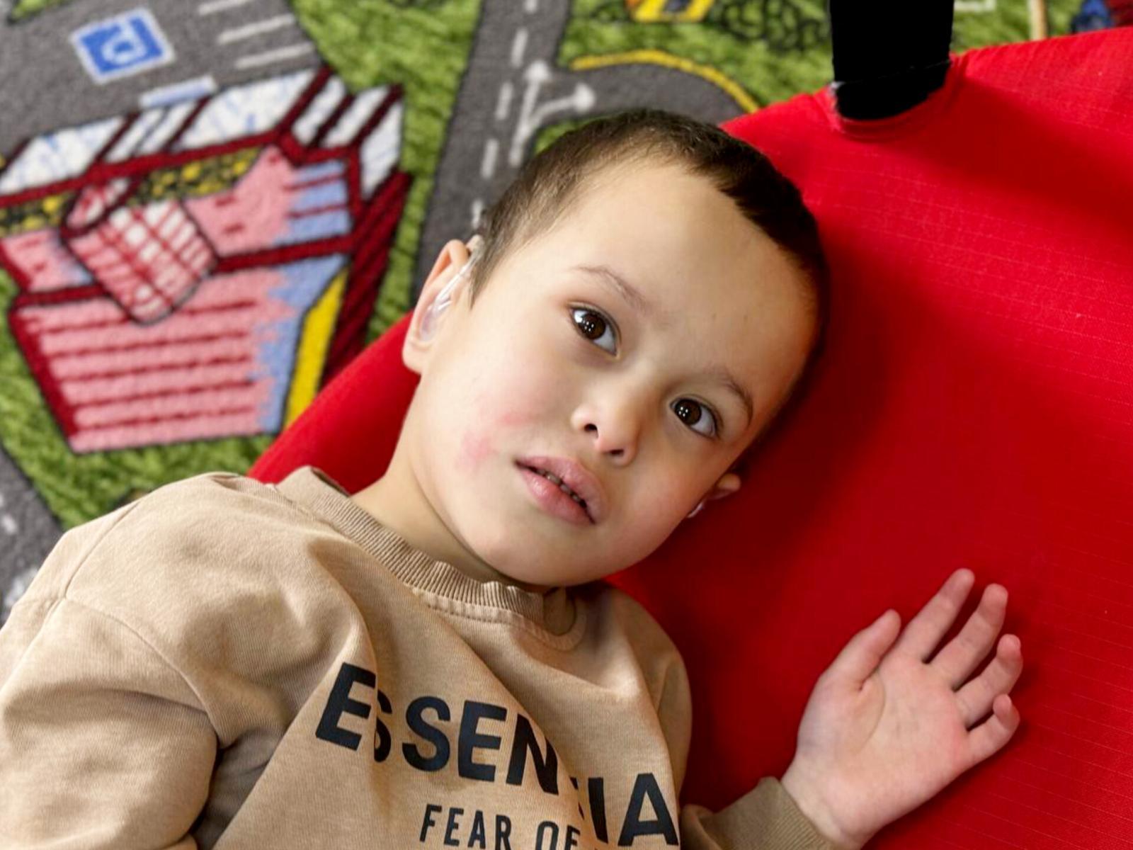 Ibrahim has autism! To develop speech skills, you need a rehabilitation course!