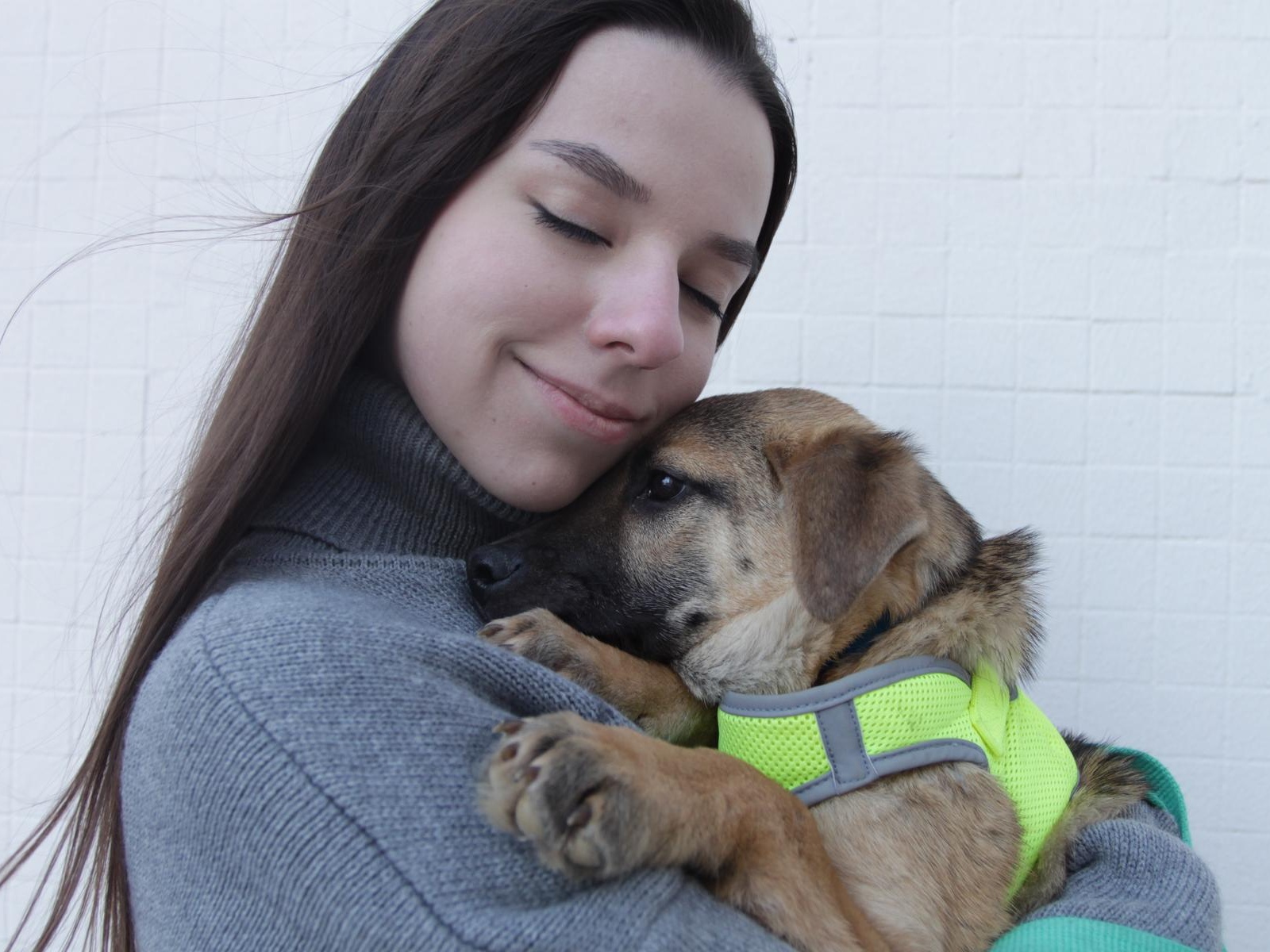 Homeless puppy Gennady needs to be hospitalized until vaccinated
