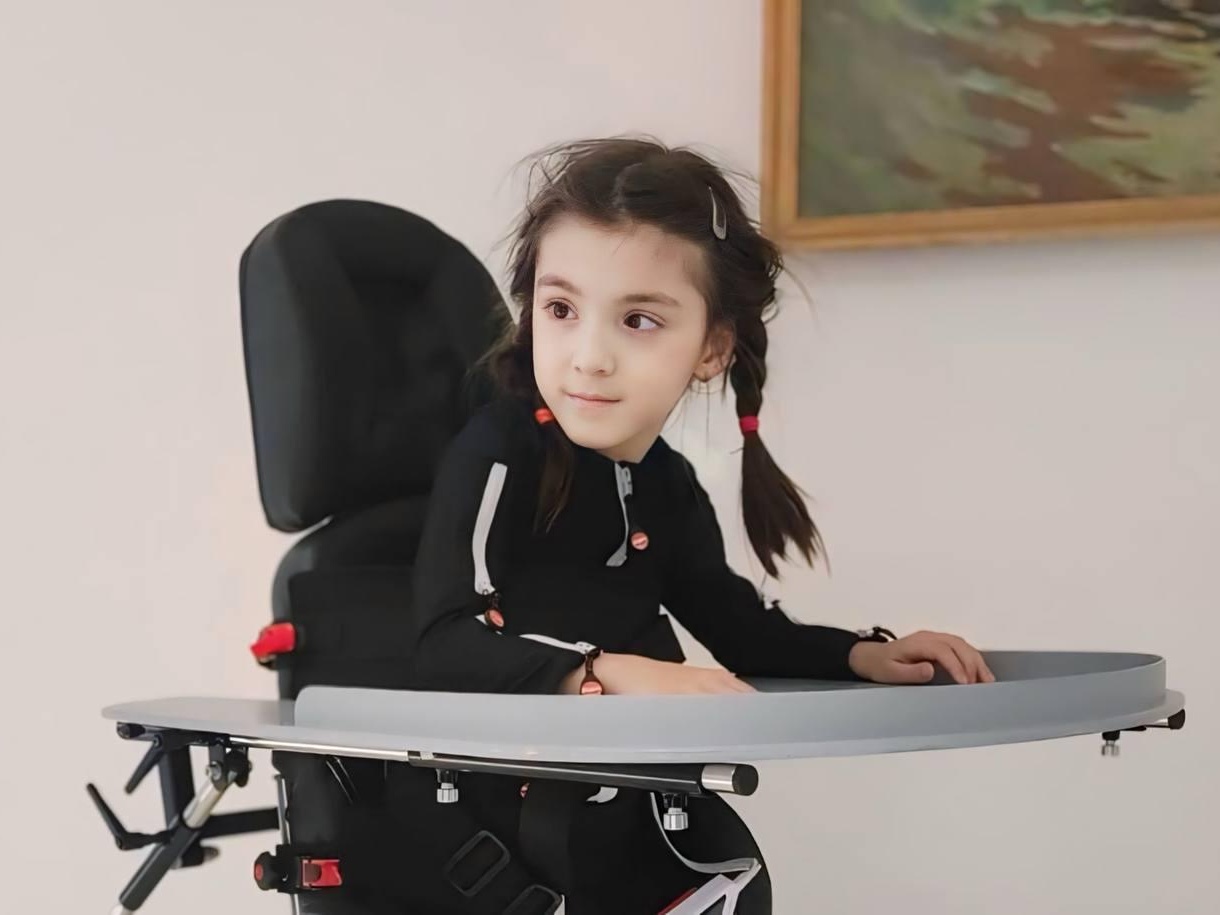 Maryam has cerebral palsy. To learn how to walk, she needs to undergo rehabilitation