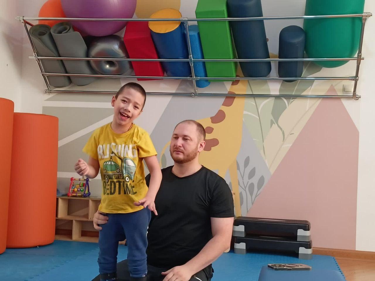 Alan has cerebral palsy. In order to learn to walk on his own, he needs to undergo another rehabilitation course