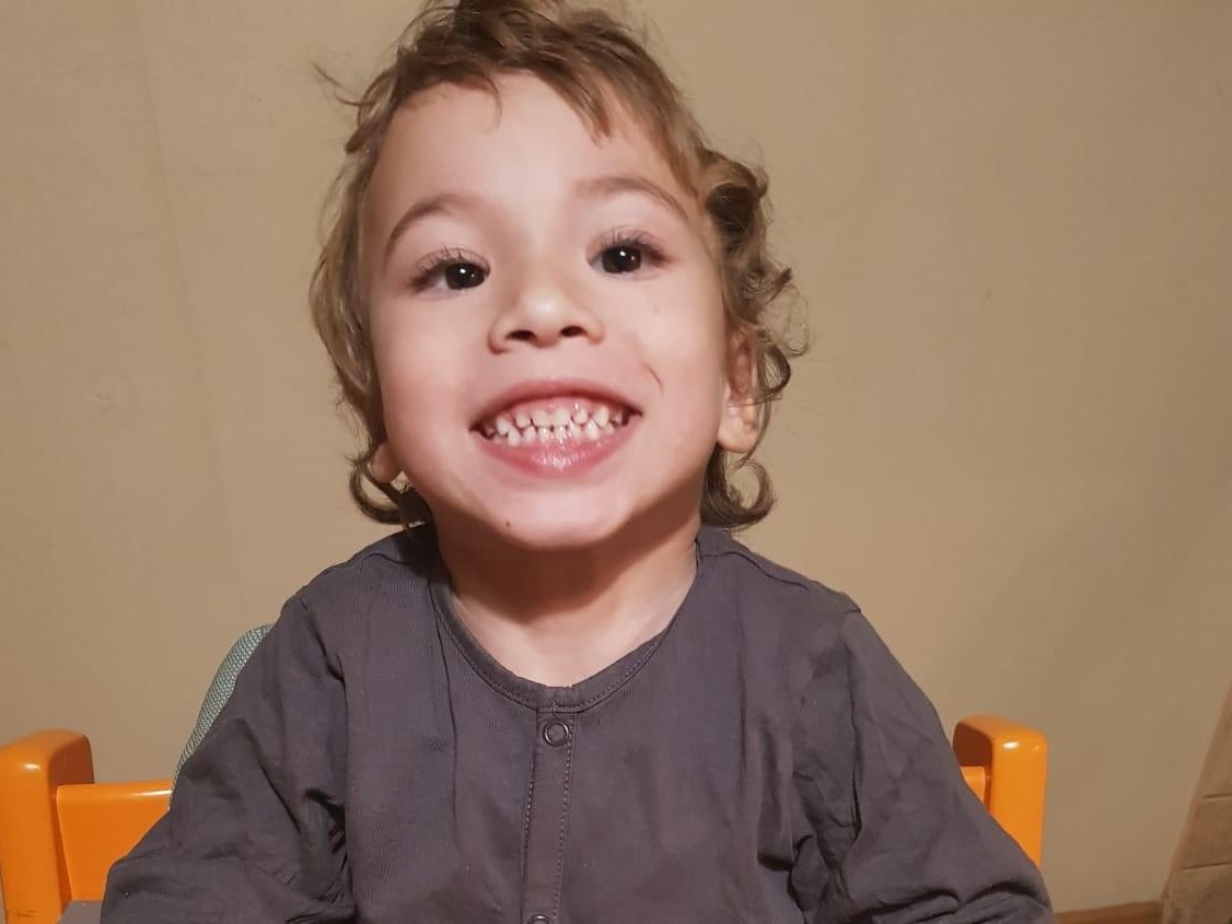 Lucas has cerebral palsy and needs the help of an accompanying person