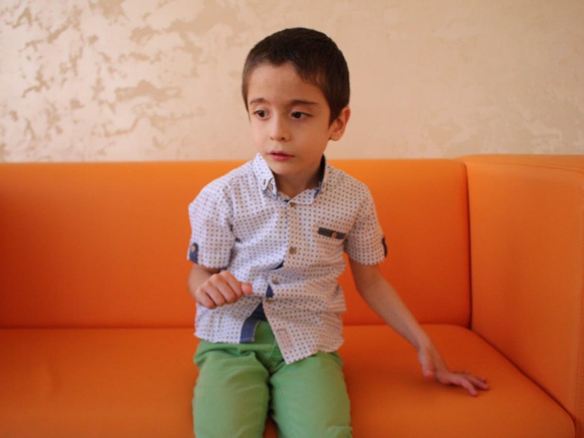 Suleyman has cerebral palsy. He needs rehabilitation to develop speech and walk with confidence.