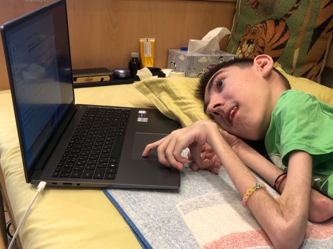 Vanya has spinal muscular atrophy and needs a supply of therapeutic nutrition