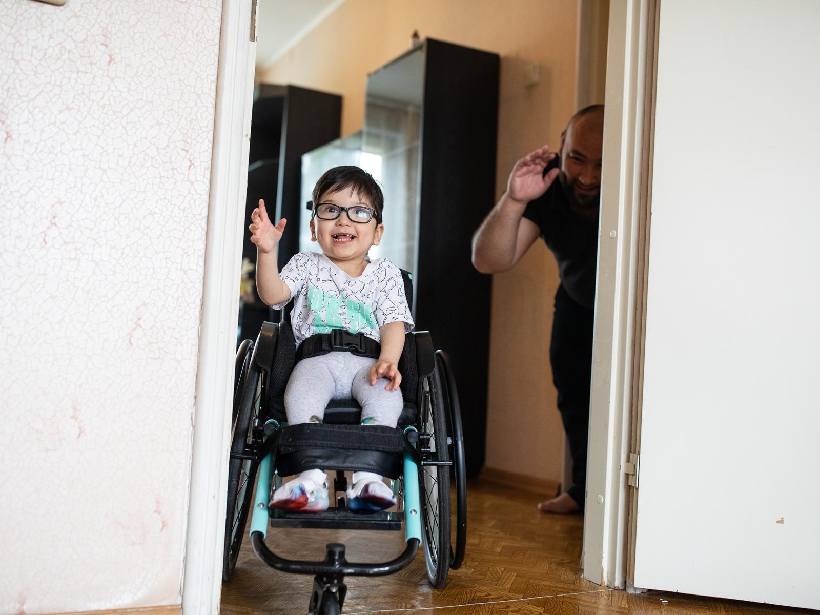 Children with disabilities need to pay for an appointment with a doctor to select mobility equipment