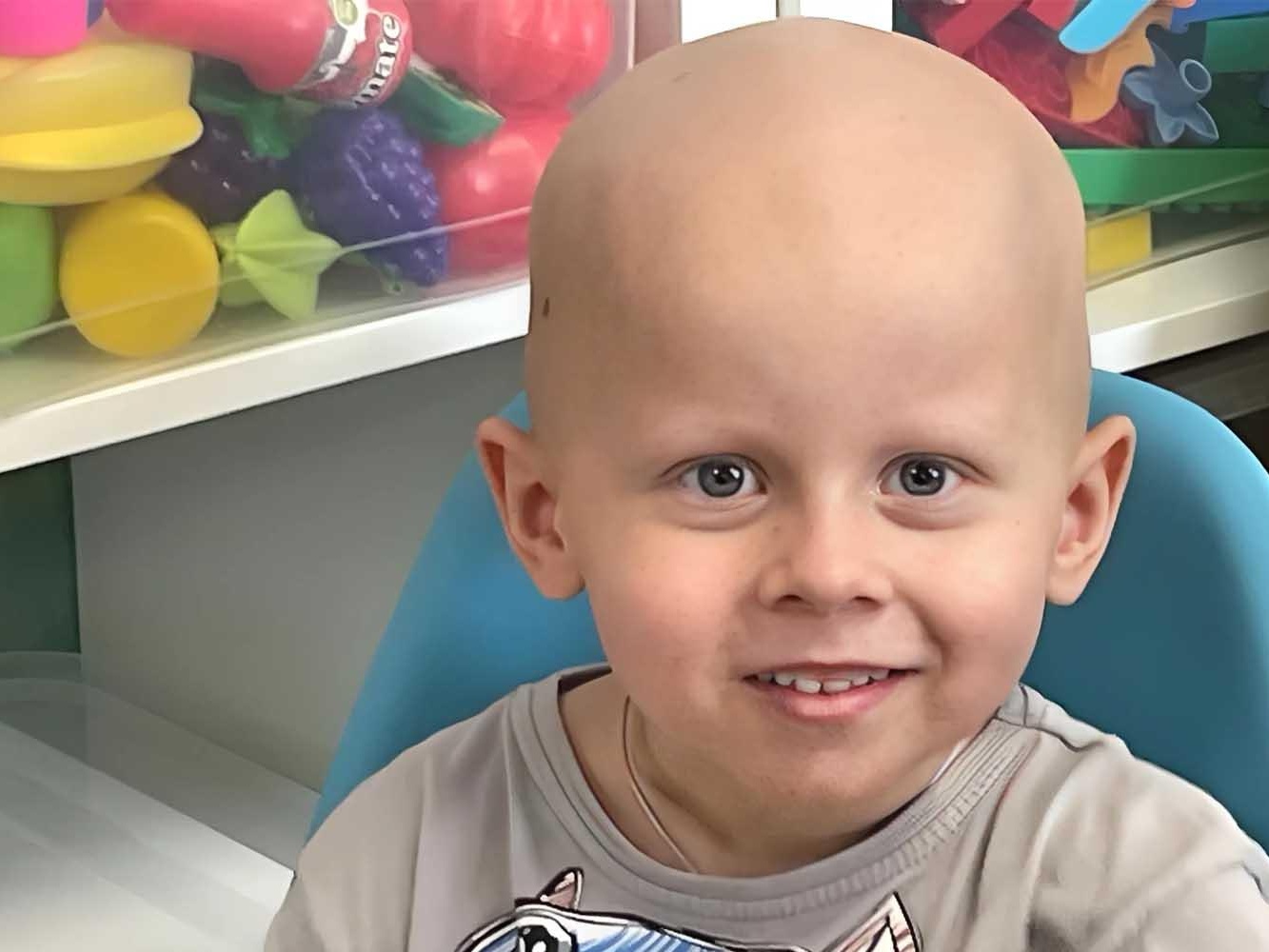 Children with cancer require infusion systems for procedures
