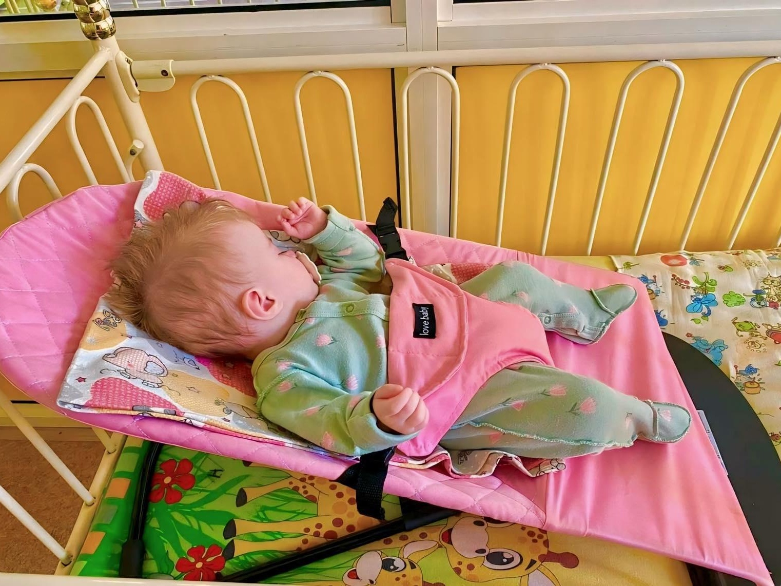 Orphaned babies in the orphanage need personal hygiene products