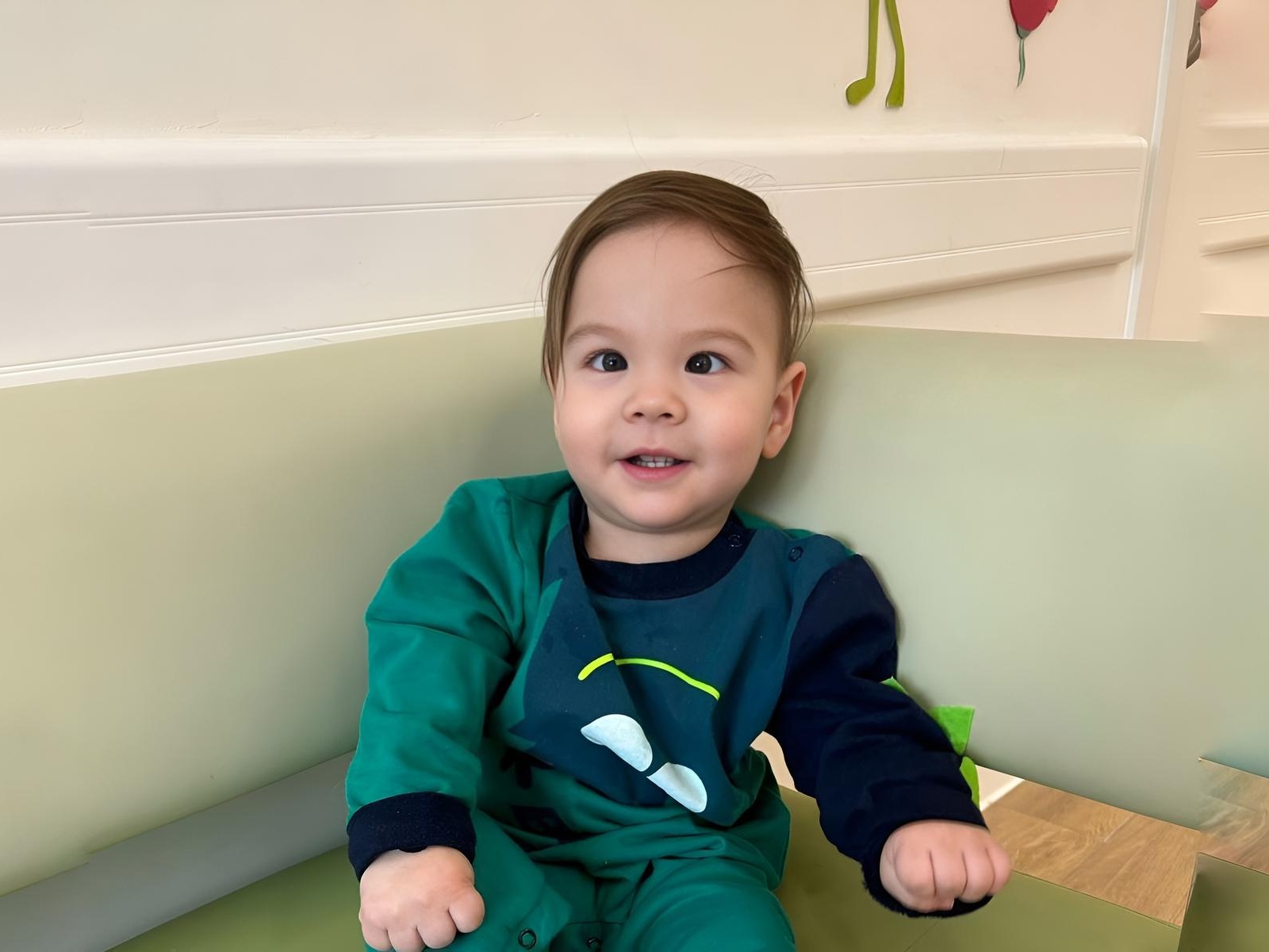 Let's help one-year-old Emin get rid of his strabismus!
