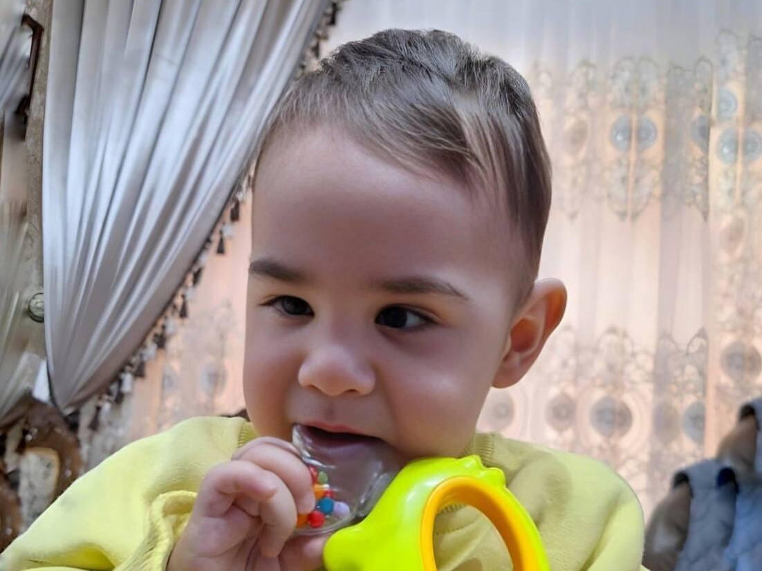 Let's help one-year-old Muhammad keep his eyesight!