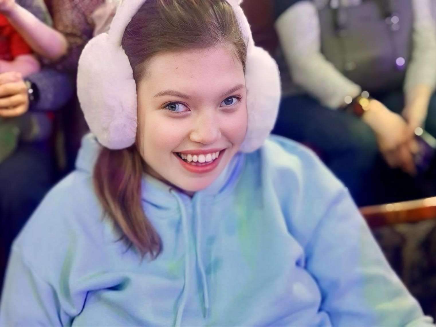 Nastya has cerebral palsy and needs a special lift for swimming!