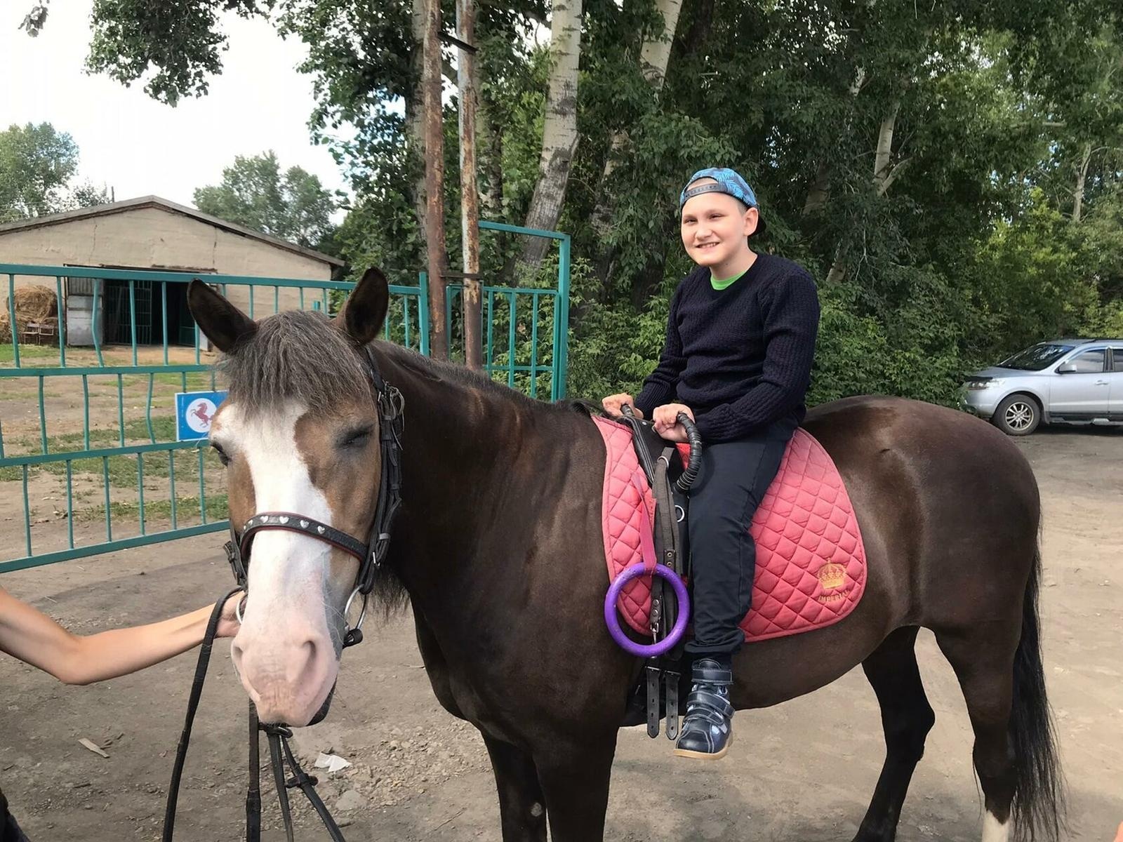 Dima has cerebral palsy, he needs an active wheelchair to move around on his own
