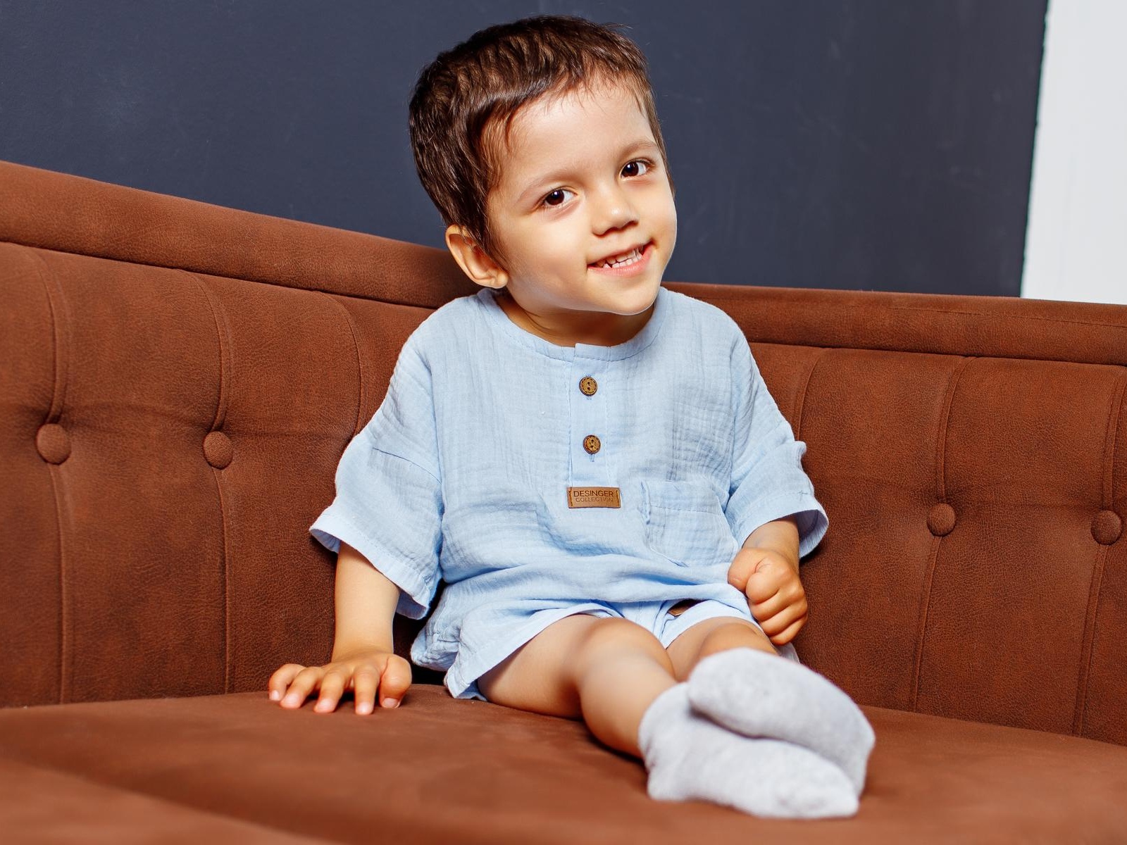 Bogdan has cerebral palsy. He needs a walker to learn to walk