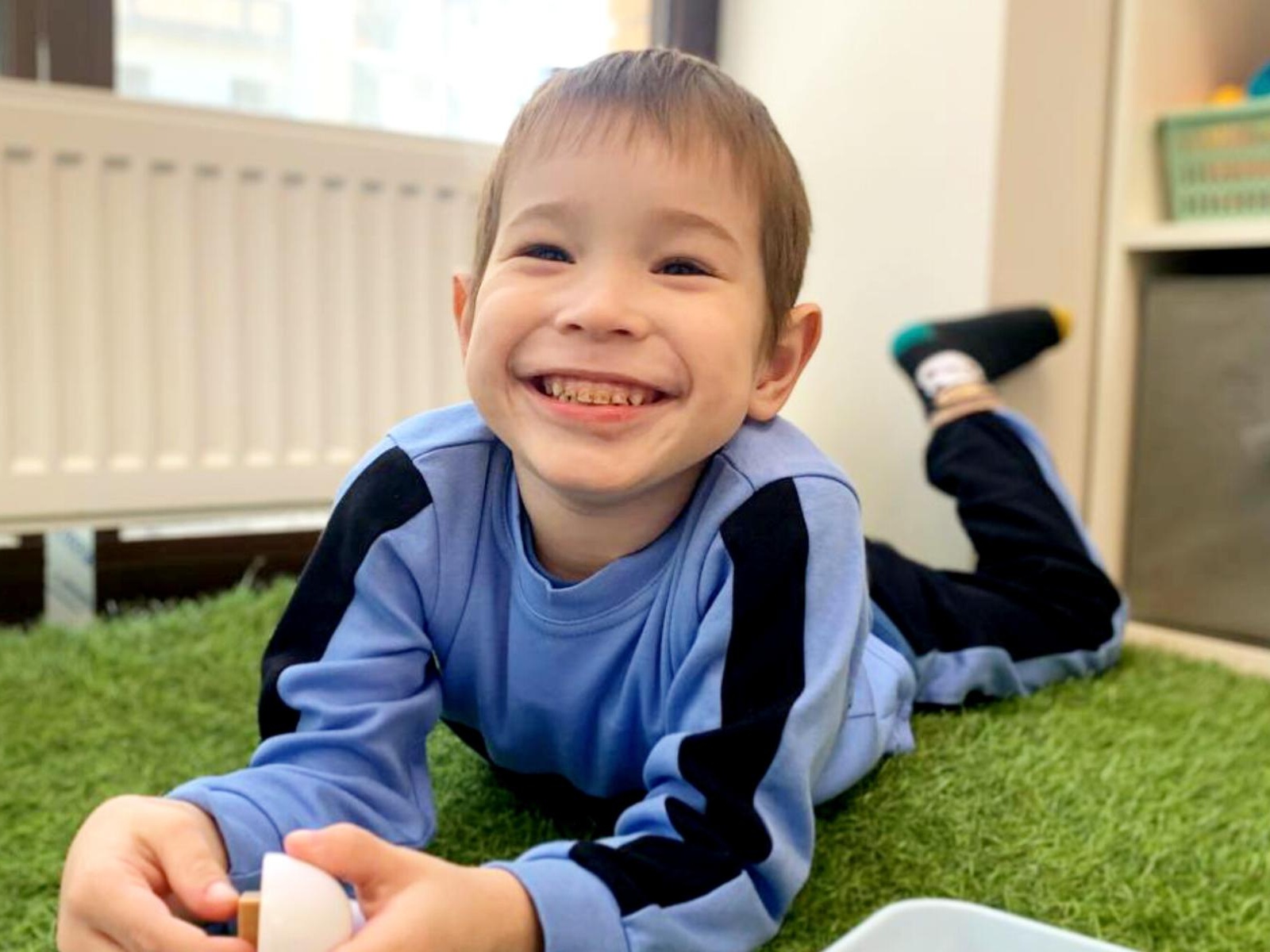 To develop his speech skills, Timur needs an autism correction course!