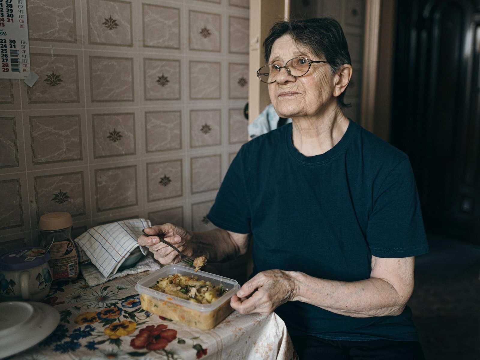 Let's feed lonely pensioners with hot meals