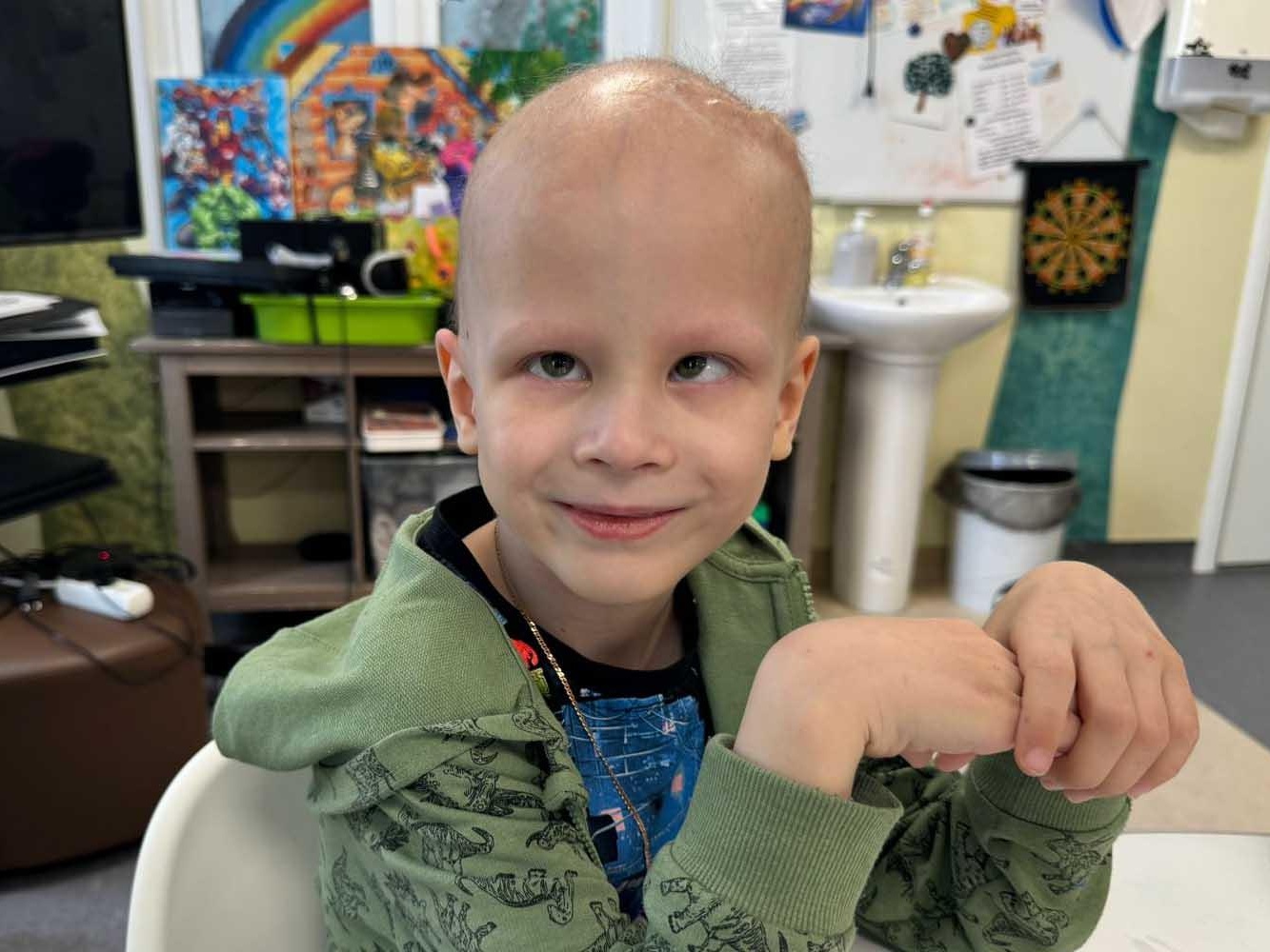Children with cancer need medical supplies to continue cancer treatment