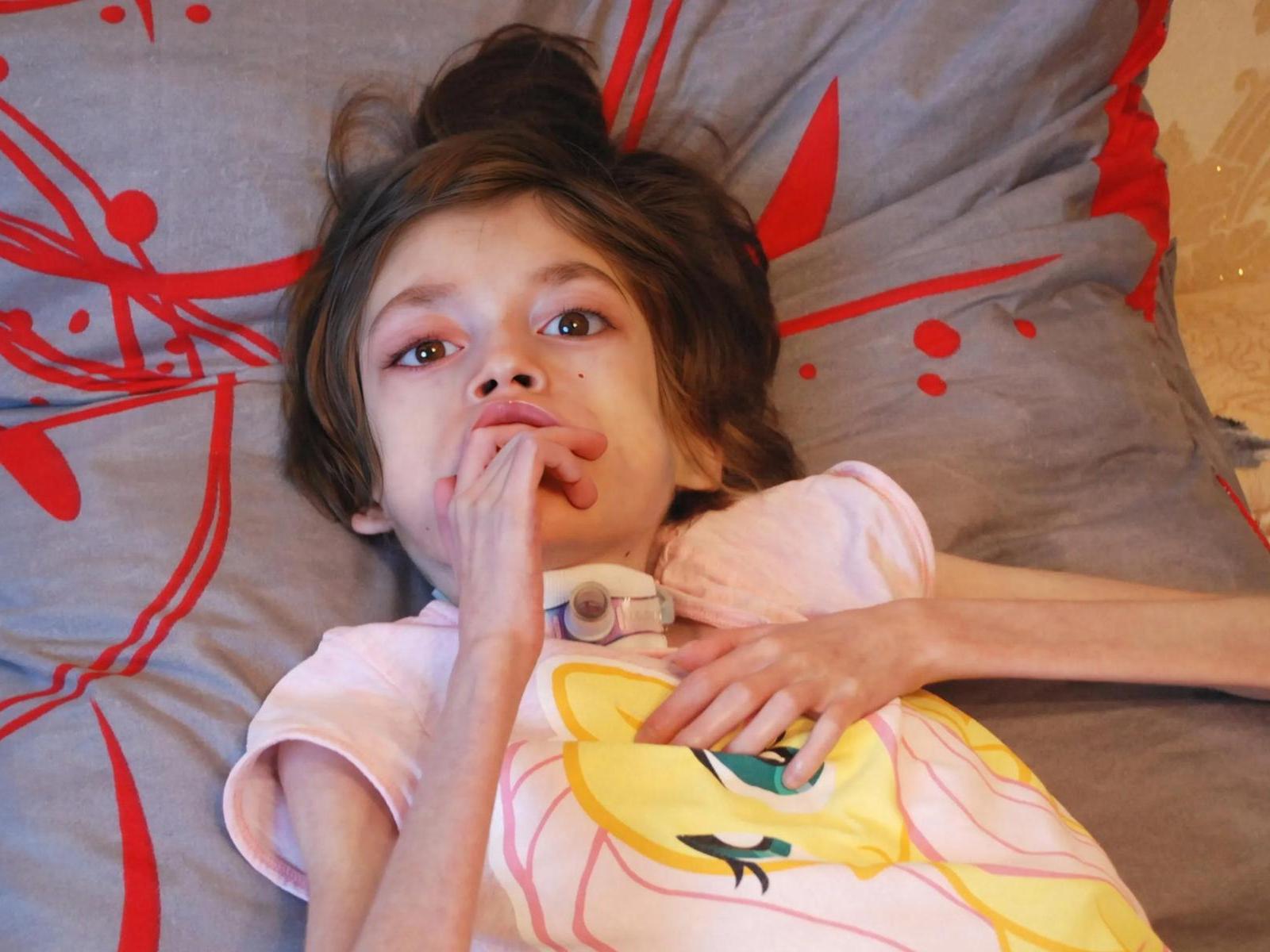 To breathe, eat and live at home, Lisa needs medical equipment
