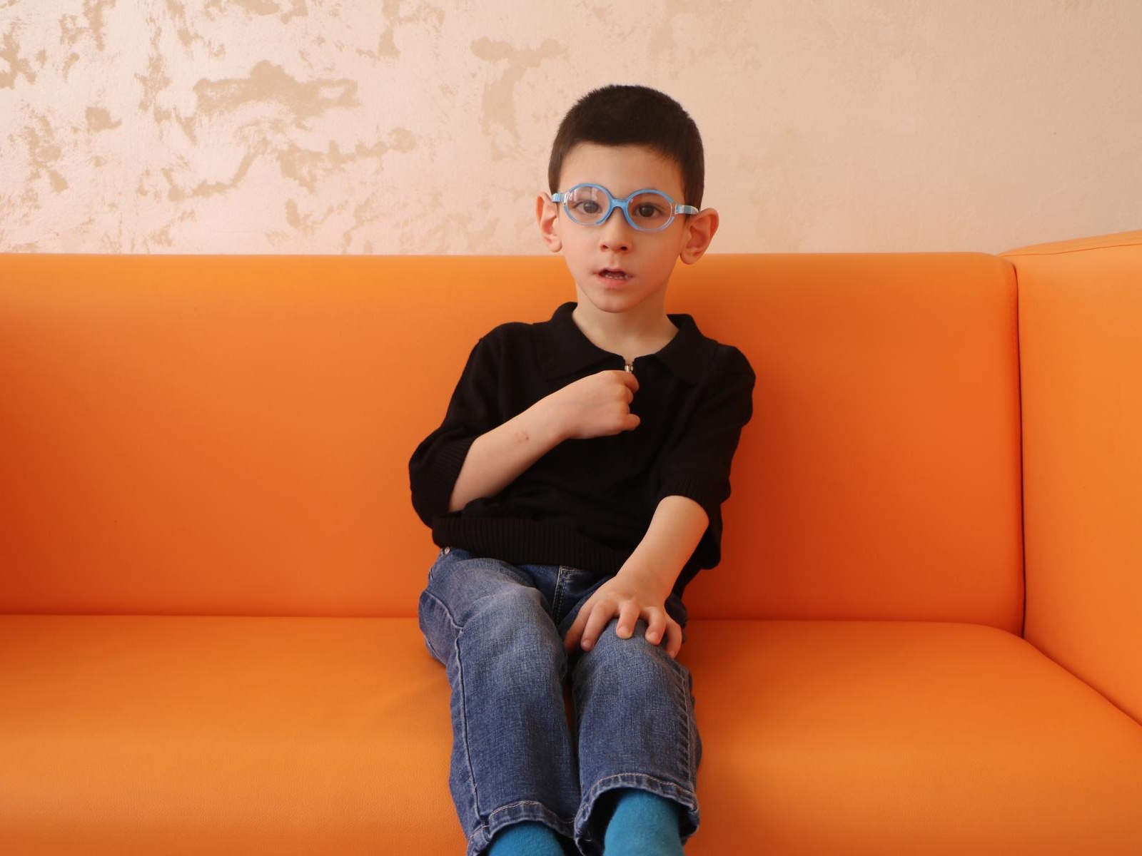 Said-Muhammad needs to undergo another rehabilitation course to develop his motor and speech skills!