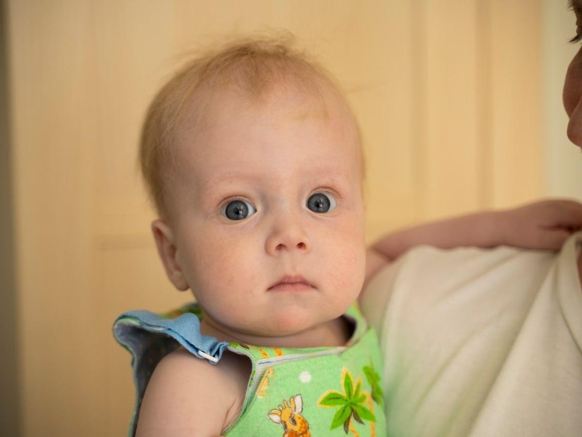 Little Yarik lives on intravenous nutrition and needs sterile medical devices to administer medication