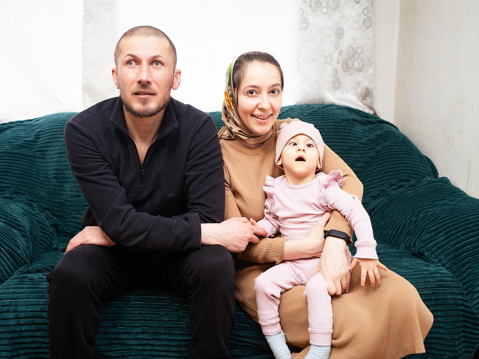 Aisha's development is delayed. The girl needs genetic testing and a simulator for home rehabilitation