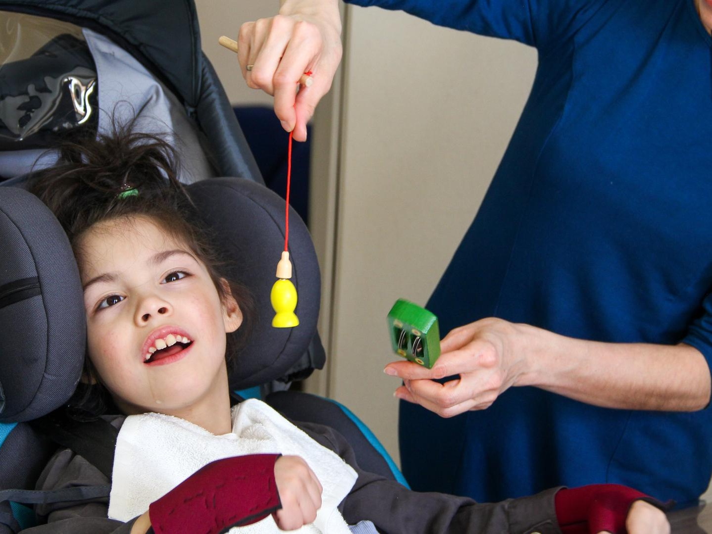 Yulia and three other children with cerebral palsy need daily therapeutic nutrition!